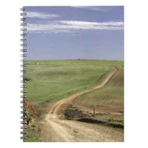 Caderno Espiral Aloés de florescência perto de Caledon, cabo