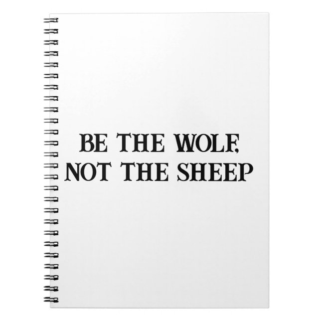 Caderno Espiral Alpha Energy - Bold Motivation Notebook for Men (Frente)