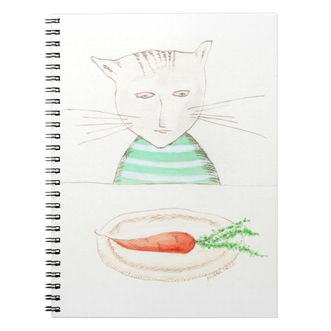Caderno Espiral Alphonse le Chat (Frente)