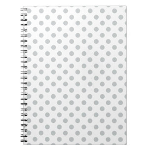 Caderno Espiral Alterar Bolinhas de Cinzas Qualquer Cor Clique Em