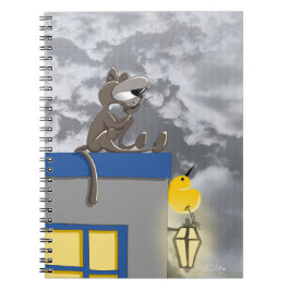 Caderno Espiral Aluno - Gato