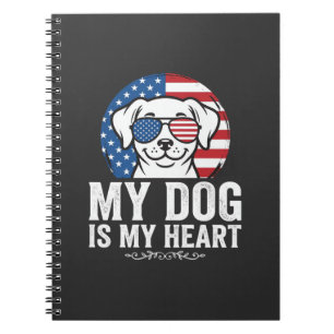 Caderno Espiral Amante de Cachorro Meu Cachorro é Meu Coração