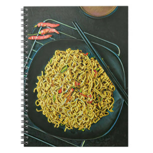 Caderno Espiral Amantes de Foodie Japoneses