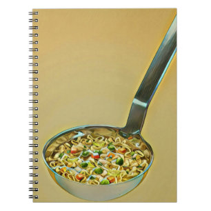 Caderno Espiral Amantes de Foodie Japoneses