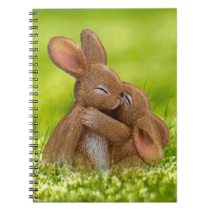 Caderno Espiral Amantes de Primavera Bunny