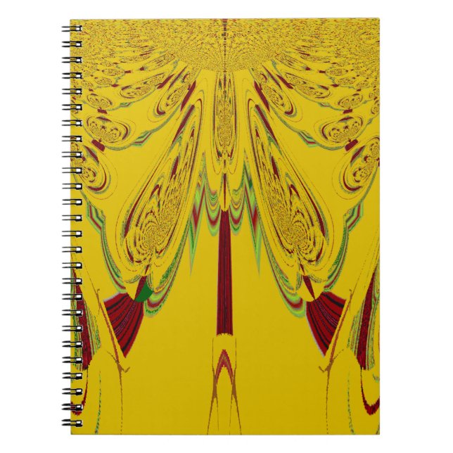 Caderno Espiral Amarelo (Frente)