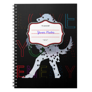 Caderno Espiral Ame seu inimigo