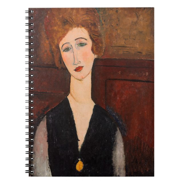 Caderno Espiral Amedeo Modigliani - Retrato de uma Mulher (Frente)