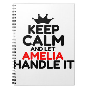 CADERNO ESPIRAL AMÉLIA