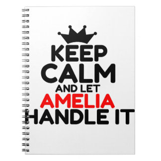 CADERNO ESPIRAL AMÉLIA