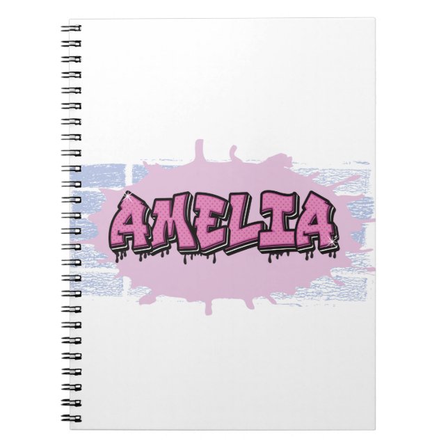 Caderno Espiral amelia.ai (Frente)