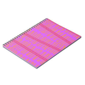 Caderno Espiral Amendoim cor-de-rosa