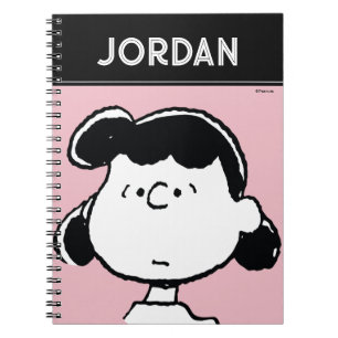 Caderno Espiral Amendoins Rostos de Lucy