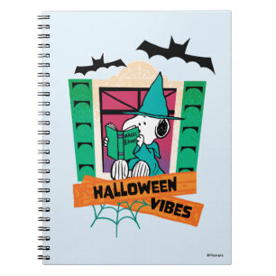 Caderno Espiral Amendoins Snoopy Poções Mágicas Halloween