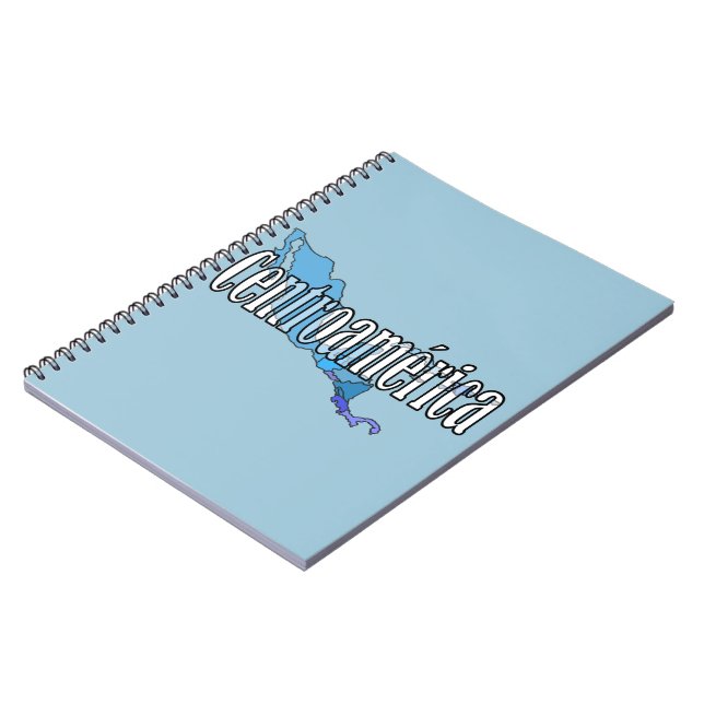 Caderno Espiral América Central (Left Side)