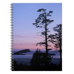 Caderno Espiral América do Norte, Canadá, Ilha de Vancouver, árvor