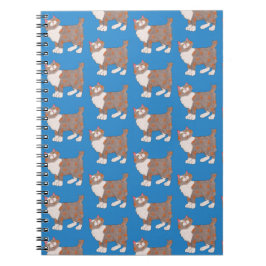 Caderno Espiral American Bobtail Pattern