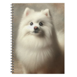 Caderno Espiral American Eskimo Dog