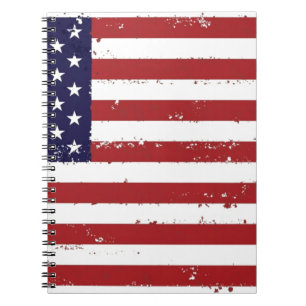Caderno Espiral American Flag, EUA/EUA