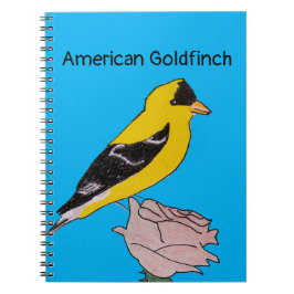 Caderno Espiral American Goldfinch Notebook