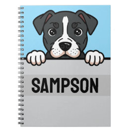 Caderno Espiral American Staffordshire Terrier Custom Amstaff