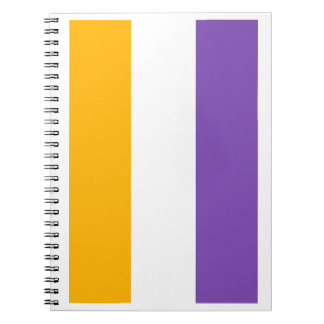 Caderno Espiral American Suffrage Flag Alice Paul