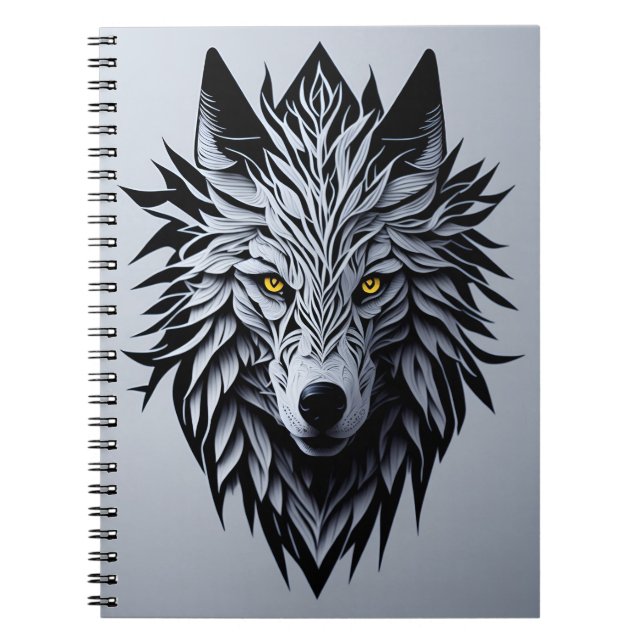 Caderno Espiral American wolf 6 (Frente)
