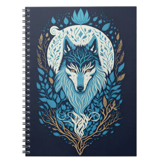 Caderno Espiral American wolf 8