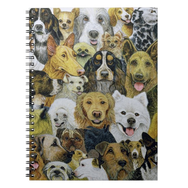 Caderno Espiral Amigos do cão (Frente)