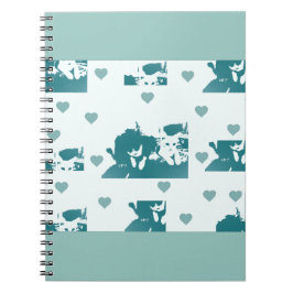 Caderno Espiral Amigos Felinos.