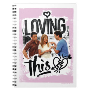 Caderno Espiral AMIGOS™Joey, Rachel, E Ross - Adorando Isso!