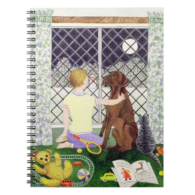 Caderno Espiral Amigos para sempre (Frente)