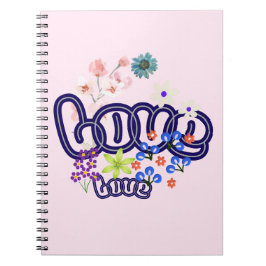 Caderno Espiral amor