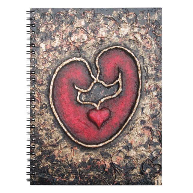 Caderno Espiral Amor (Frente)