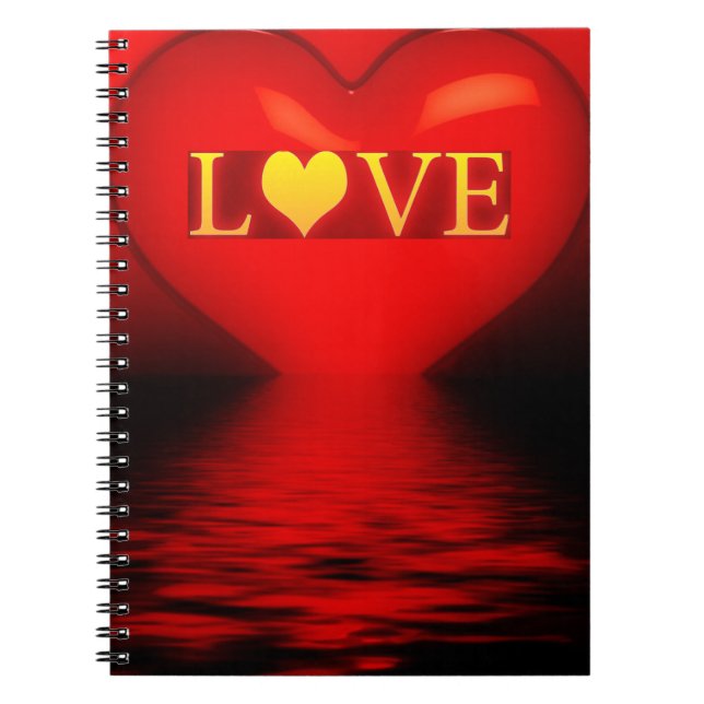 Caderno Espiral Amor (Frente)