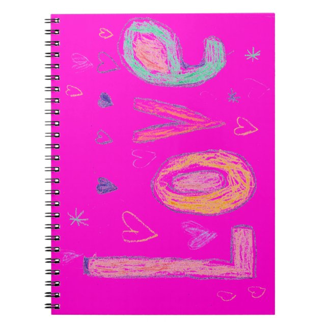 Caderno Espiral Amor (Frente)