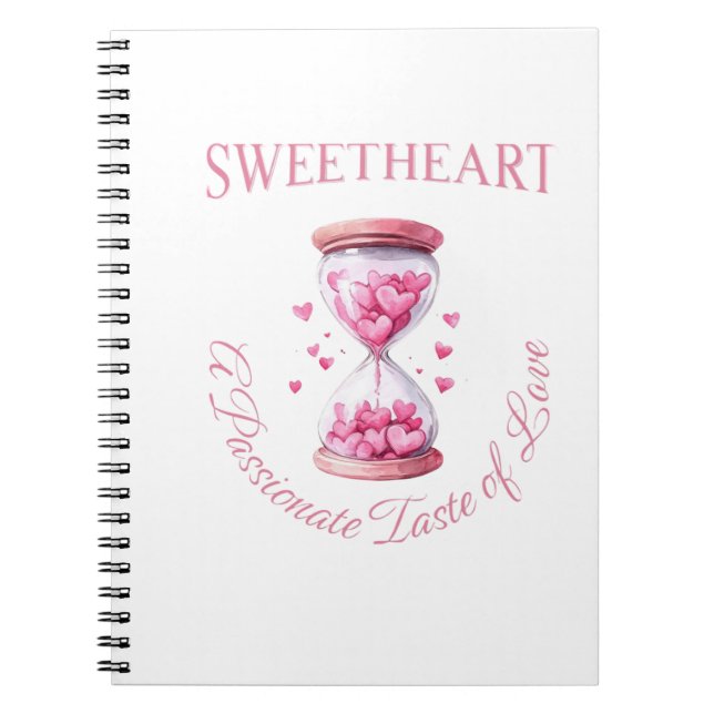 Caderno Espiral Amor (Frente)