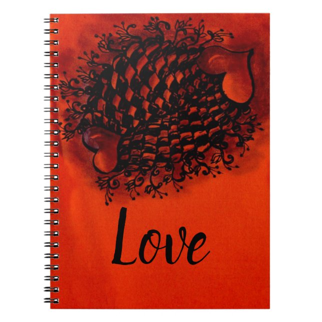 Caderno Espiral Amor (Frente)