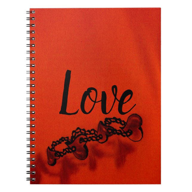 Caderno Espiral Amor (Frente)