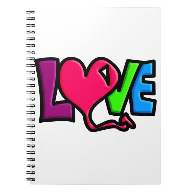 Caderno Espiral Amor (Frente)