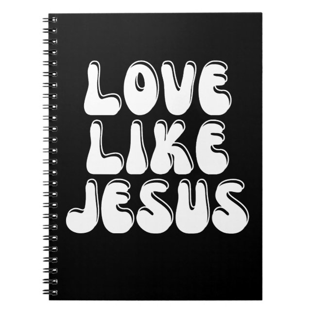Caderno Espiral Amor Como Jesus (Frente)