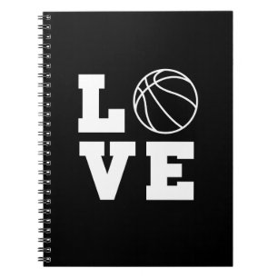 Caderno Espiral Amor do basquetebol
