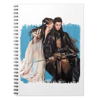 Caderno Espiral Amor entre Fada e Diabo