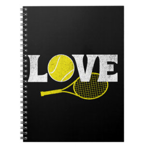 Caderno Espiral Amor no Tênis