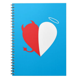 Caderno Espiral Amor/ódio