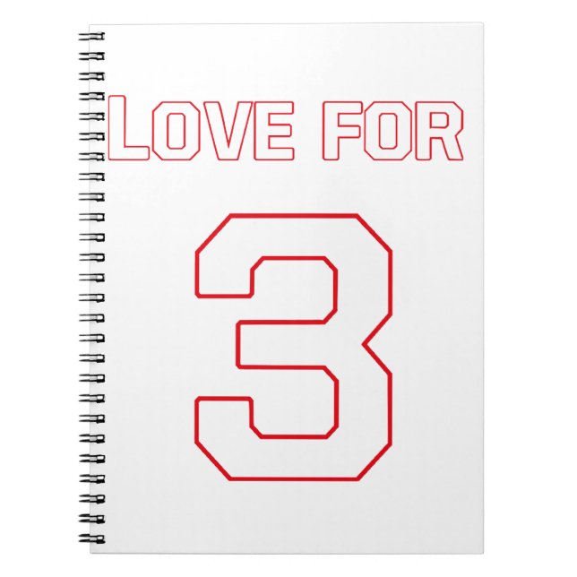 CADERNO ESPIRAL AMOR POR 3 (Frente)