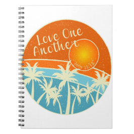 Caderno Espiral Amor Um Outro Design Cristão