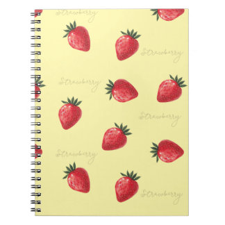 Caderno Espiral Amorenar Morango