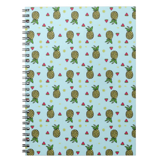 Caderno Espiral Ananás (Frente)
