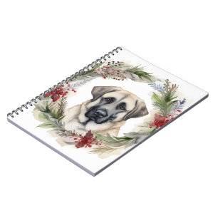 Caderno Espiral Anatólia Shepherd Wreath Festivo Pup